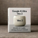Google AI Ultra | Veo 3 | 25,000 AI Credits 45 Days Account (Global)