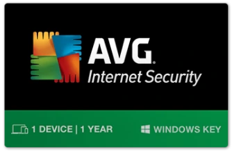 AVG Internet Security 1 Device, 1 Year - Windows Key (Global)