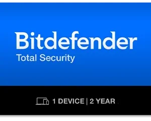 Bitdefender Total Security 1 Device, 2 Years (Global)