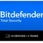 Bitdefender Total Security 10 Devices, 3 Years (Global)