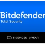Bitdefender Total Security 5 Devices, 3 Years (Global)