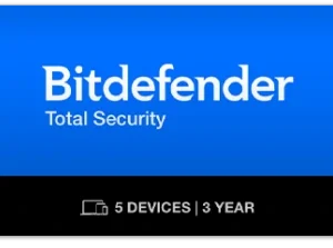 Bitdefender Total Security 5 Devices, 3 Years (Global)