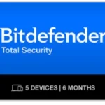 Bitdefender Total Security 5 Devices, 6 Months (Global)