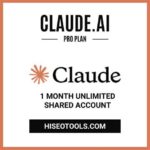 Claude.ai Pro Plan 1 Month Unlimited Shared Account (Global)