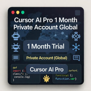 Cursor AI Pro 1 Month Private Account (Global)