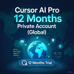 Cursor AI Pro 12 Months Private Account (Global)