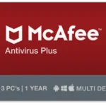 McAfee AntiVirus 3 PCs, 1 Year - Multi Device (Global)