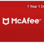 McAfee Internet Security 1 Year 1 Device Key (Global)