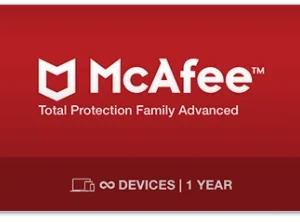 McAfee Total Protection Family Advanced - Unlimited Devices, 1 Year (Global)